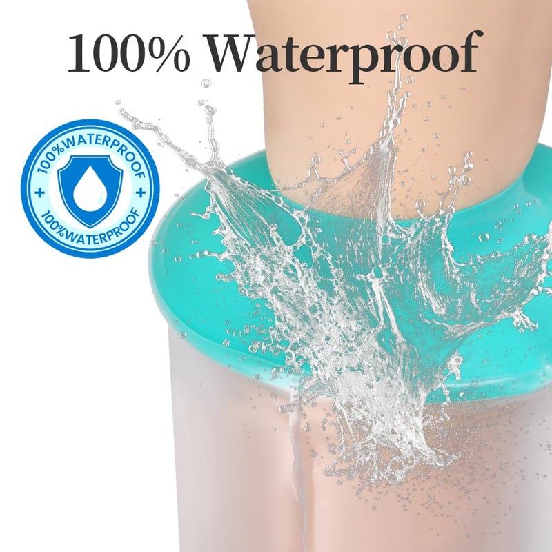 mosago Waterproof Cast Covers for Shower Arm Kids, Water Proof Plastic Sleeve to Cover Arms After Surgery/Wound/Fracture/Bandage/Fingers, Sleeves Protector Bag Youth/Toddler Showering Child in Bath Small - Image 3
